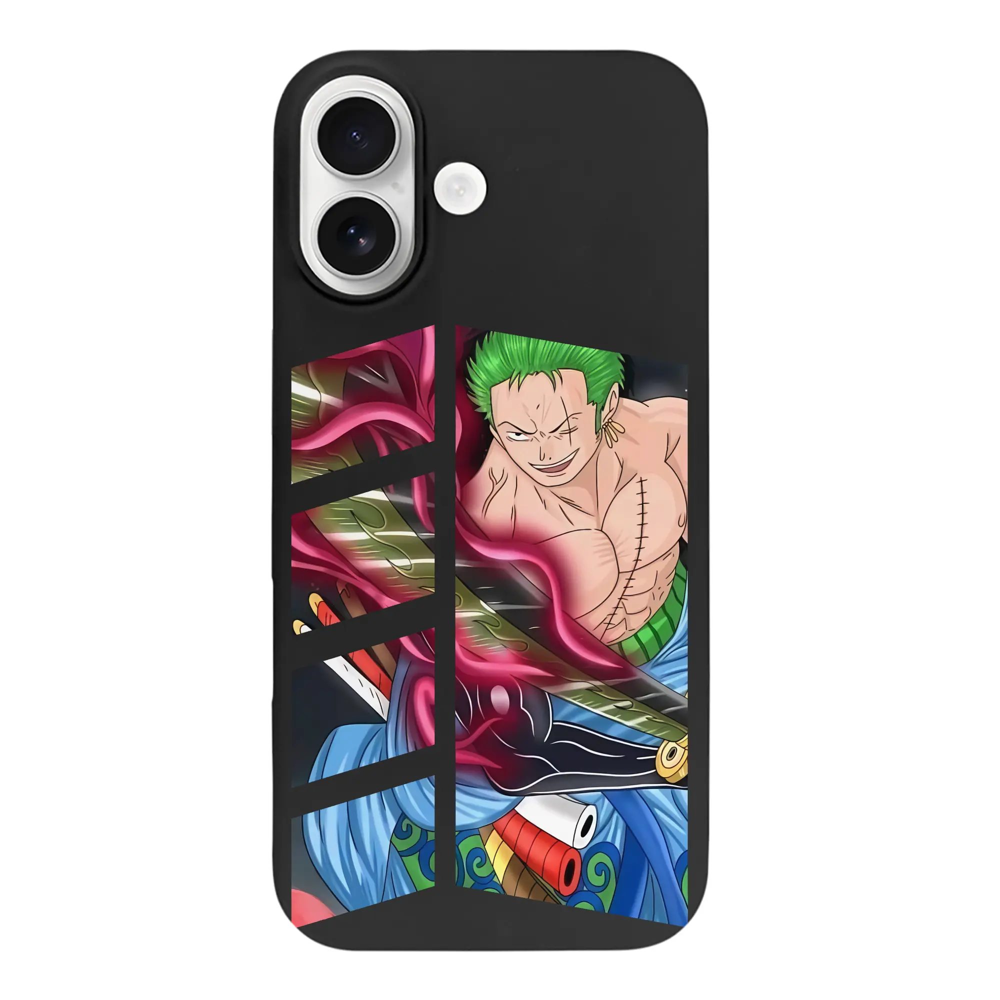 ワンピース グッズ ロロノア・ゾロ - iPhone 17 シリーズ シリコンケース 薄型 耐衝撃 指紋防止 ソフトタッチカバー 精密フィット 傷防止 保護ケース iPhone 17/17 Air/17 Pro/17 Pro Max 対応